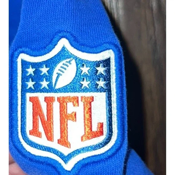 Vintage Mens Nike NFL New York Giants Blue hoodie white tag Used - Picture 7 of 7